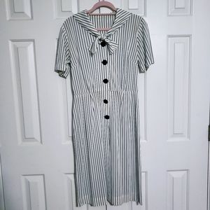 Vintage style B&W dress